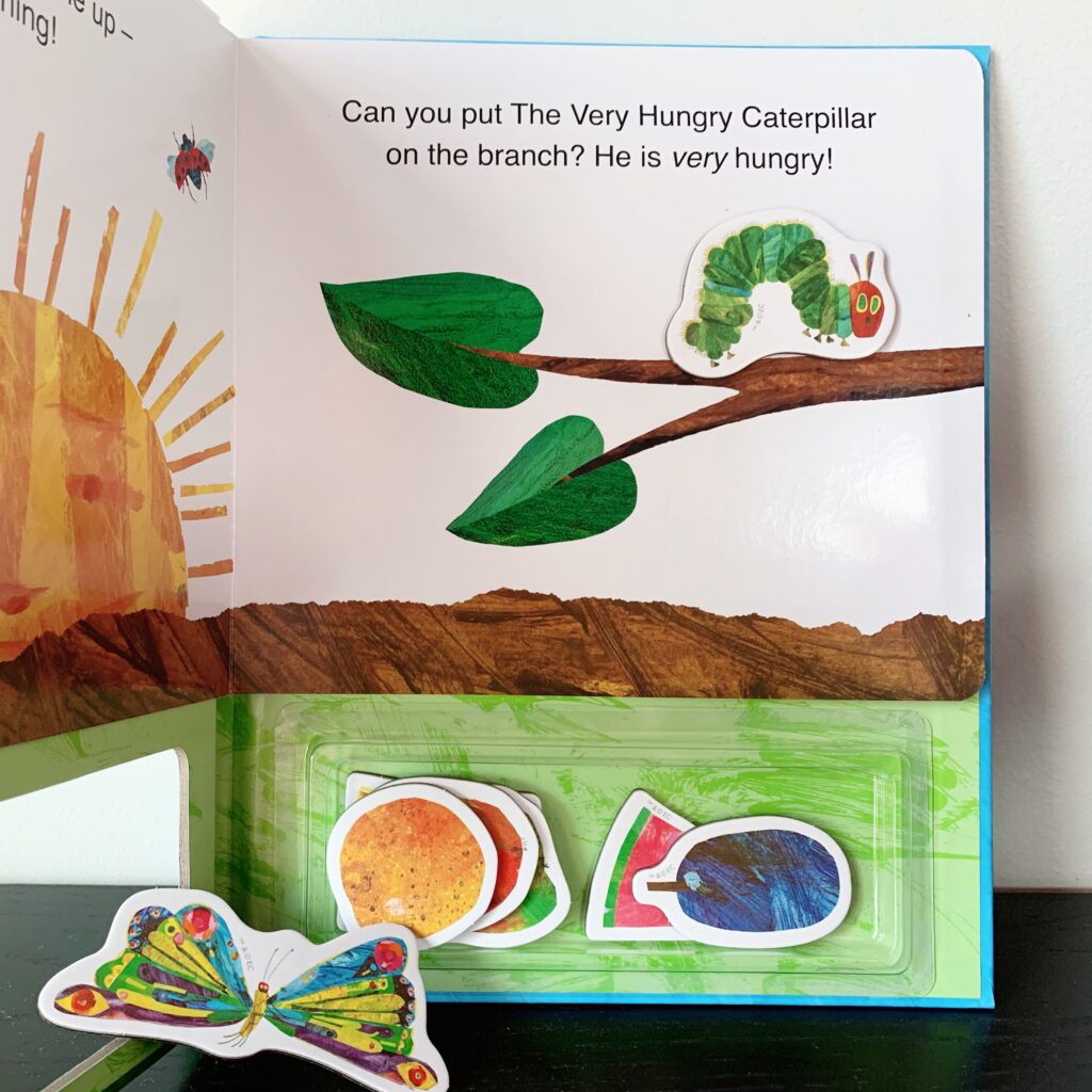 The Very Hungry Caterpillar Magnet Book By Eric Carle – Three Little Cubs